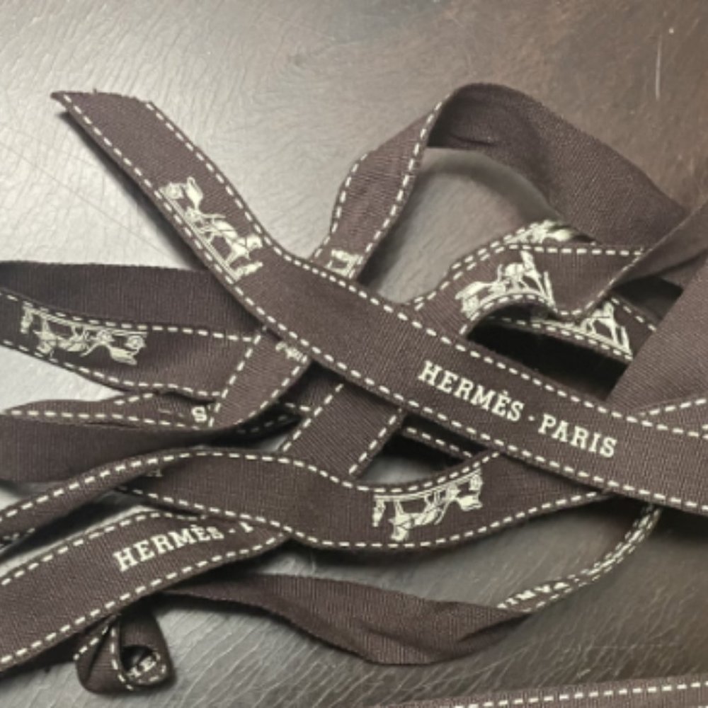 Real HERMÈS Ribbon